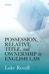 Possession, Relative Title, and Ownership in English Law cover