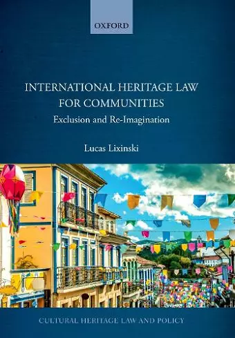 International Heritage Law for Communities cover