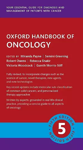 Oxford Handbook of Oncology cover