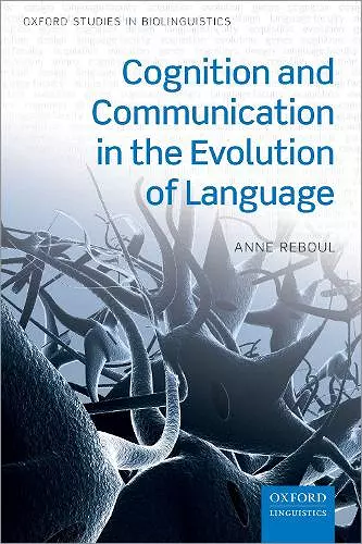 Cognition and Communication in the Evolution of Language cover