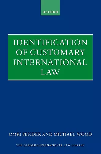 Identification of Customary International Law cover