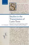 Studies in the Transmission of Latin Texts cover