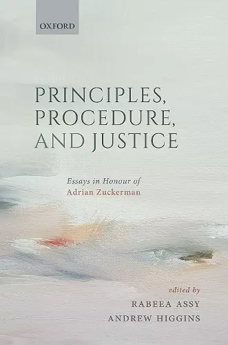 Principles, Procedure, and Justice cover