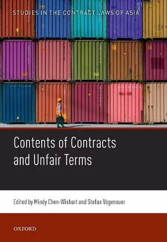 Contents of Contracts and Unfair Terms cover