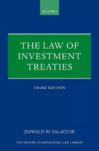 The Law of Investment Treaties cover