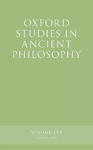 Oxford Studies in Ancient Philosophy, Volume 56 cover