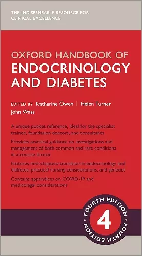 Oxford Handbook of Endocrinology and Diabetes cover