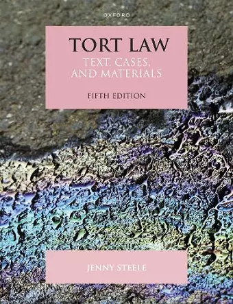 Tort Law cover