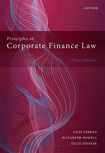 Principles of Corporate Finance Law cover