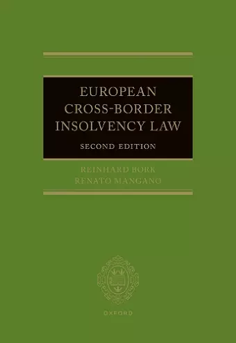 European Cross-Border Insolvency Law cover