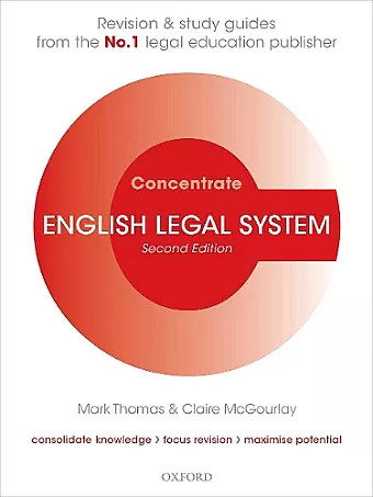 English Legal System Concentrate cover