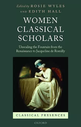 Women Classical Scholars cover