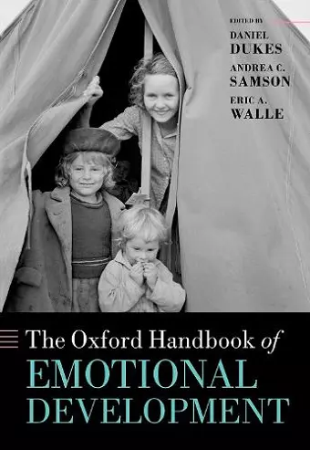 The Oxford Handbook of Emotional Development cover