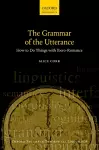 The Grammar of the Utterance cover