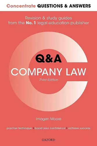 Concentrate Questions and Answers Company Law cover