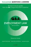 Concentrate Questions and Answers Employment Law cover