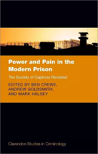 Power and Pain in the Modern Prison cover