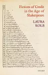 Fictions of Credit in the Age of Shakespeare cover