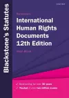 Blackstone's International Human Rights Documents cover