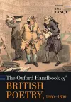 The Oxford Handbook of British Poetry, 1660-1800 cover