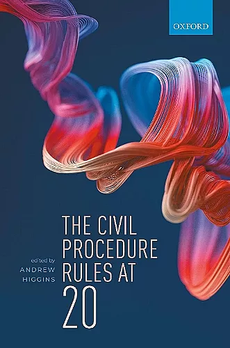 The Civil Procedure Rules at 20 cover