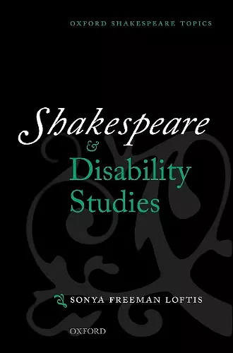 Shakespeare and Disability Studies cover