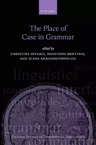 The Place of Case in Grammar cover