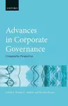 Advances in Corporate Governance cover