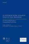 ELI – Unidroit Model European Rules of Civil Procedure cover