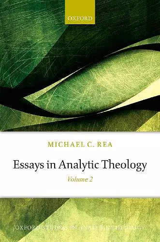 Essays in Analytic Theology cover