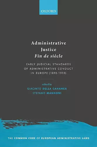 Administrative Justice Fin de siècle cover