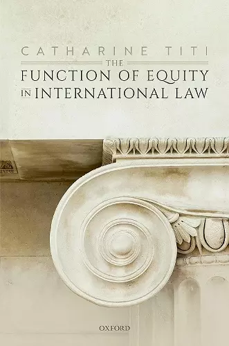 The Function of Equity in International Law cover