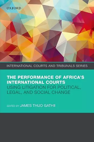 The Performance of Africa's International Courts cover