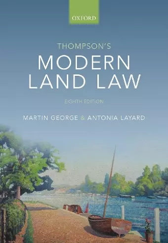 Thompson's Modern Land Law cover