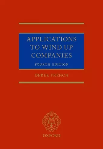 Applications to Wind up Companies cover