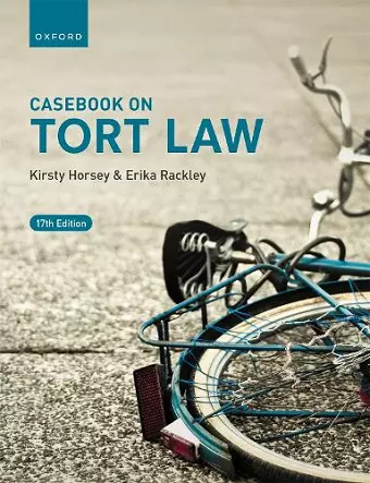 Casebook on Tort Law cover