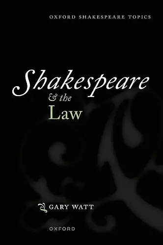 Shakespeare and the Law cover