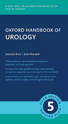 Oxford Handbook of Urology cover