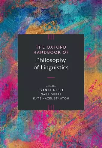 The Oxford Handbook of Philosophy of Linguistics cover