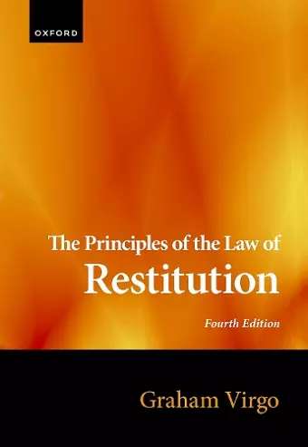 The Principles of the Law of Restitution cover