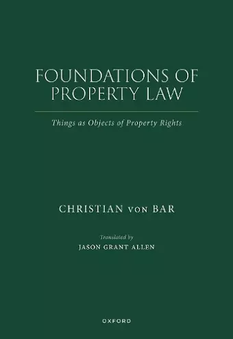 Foundations of Property Law cover