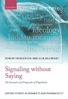 Signaling without Saying cover