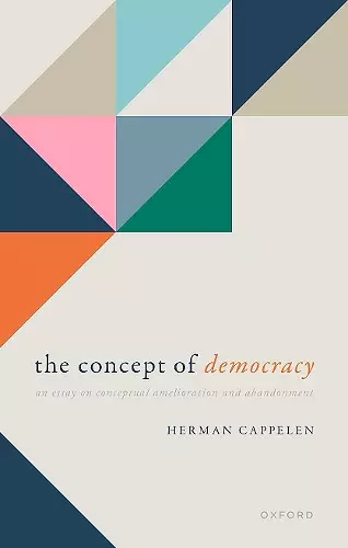 The Concept of Democracy cover