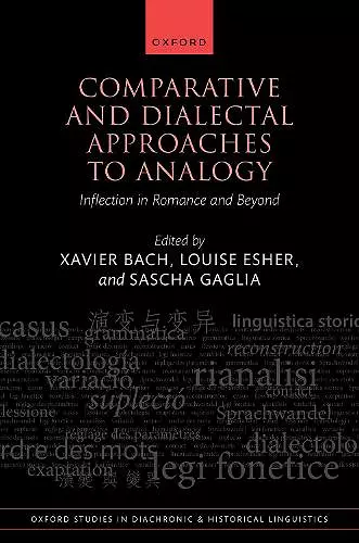 Comparative and Dialectal Approaches to Analogy cover