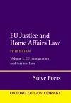 EU Justice and Home Affairs Law cover