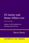 EU Justice and Home Affairs Law cover