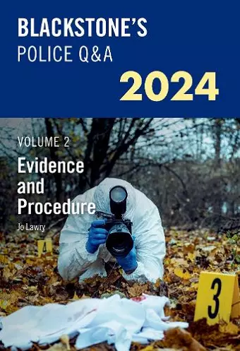 Blackstone's Police Q&A's 2024 Volume 2: Evidence and Procedure cover