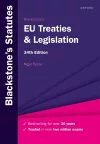 Blackstone's EU Treaties & Legislation cover