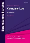 Blackstone's Statutes on Company Law cover