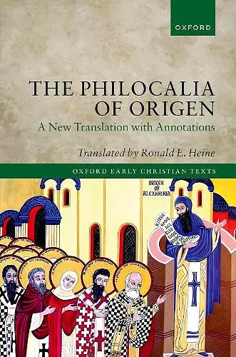 The Philocalia of Origen cover